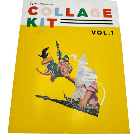 Free Period Press Collage Kit Magazine Vol. 1 120 Pages Art For Creativity - Picture 1 of 14
